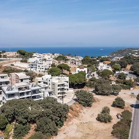 Rodos Nest With Terrace And Seaview אסגורו