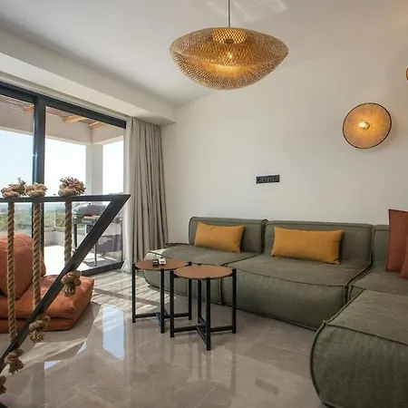 Rodos Nest With Terrace And Seaview *