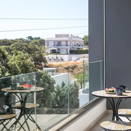 Apartament Rodos Nest With Terrace And Seaview