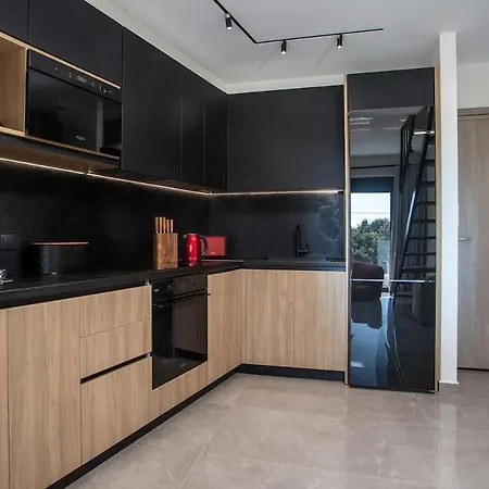 Rodos Nest With Terrace And Seaview *