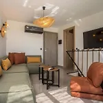 شقة Rodos Nest With Terrace And Seaview *
