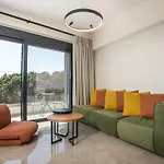 شقة Rodos Nest With Terrace And Seaview *