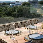Rodos Nest With Terrace And Seaview شقة *