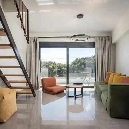 Rodos Nest With Terrace And Seaview Apartment *