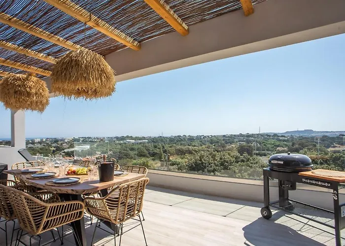 Rodos Nest With Terrace And Seaview Appartement Asgourou