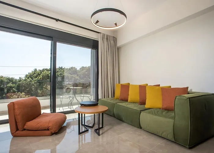 Appartement Rodos Nest With Terrace And Seaview *