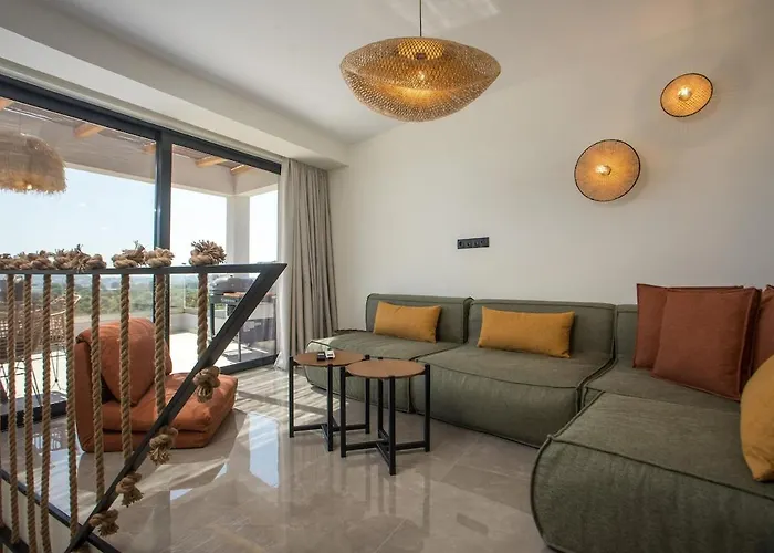 Rodos Nest With Terrace And Seaview *