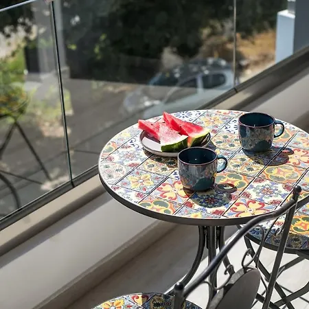 Rodos Nest With Terrace And Seaview *