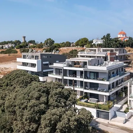 Rodos Nest With Terrace And Seaview 아파트