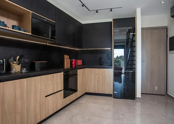 Rodos Nest With Terrace And Seaview *