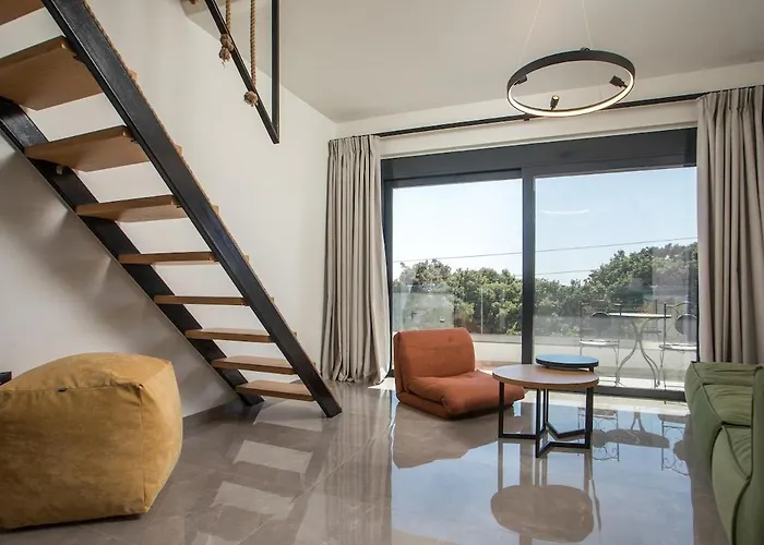 Rodos Nest With Terrace And Seaview 아파트 Asgourou